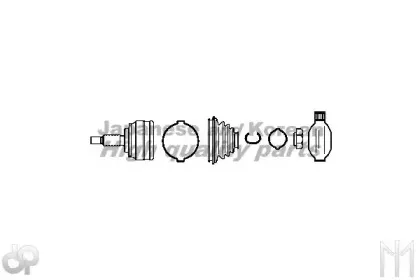 Шарнирный комплект, приводной вал ASHUKI купить