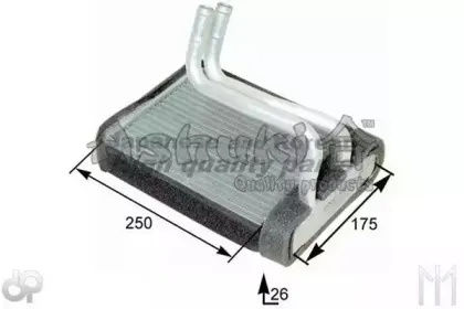 Теплообменник, отопление салона ASHUKI купить