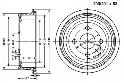 Тормозной барабан VEMA купить