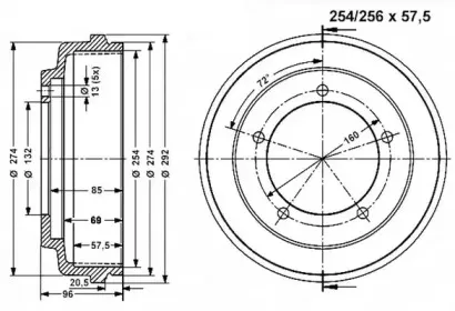 Тормозной барабан VEMA купить