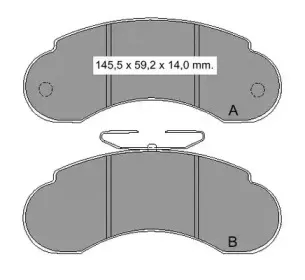 Комплект тормозных колодок, дисковый тормоз VEMA купить