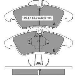 Комплект тормозных колодок, дисковый тормоз VEMA купить