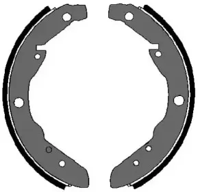 Комплект тормозных колодок VEMA купить