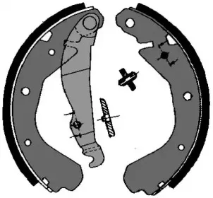 Комплект тормозных колодок VEMA купить