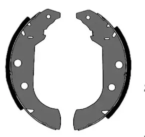 Комплект тормозных колодок VEMA купить