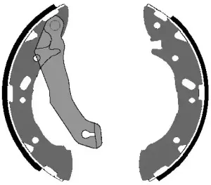 Комплект тормозных колодок VEMA купить