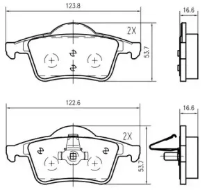 Комплект тормозных колодок, дисковый тормоз VEMA купить