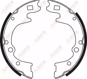 Комплект тормозных колодок ABE купить