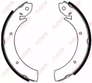 Комплект тормозных колодок ABE купить