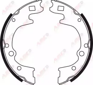 Комплект тормозных колодок ABE купить