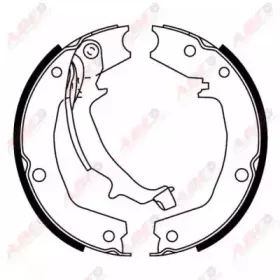 Комплект тормозных колодок, стояночная тормозная система ABE купить