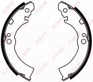 Комплект тормозных колодок ABE купить