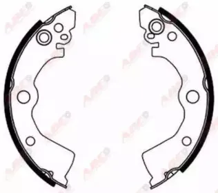 Комплект тормозных колодок ABE купить