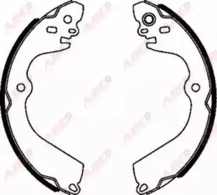 Комплект тормозных колодок ABE купить