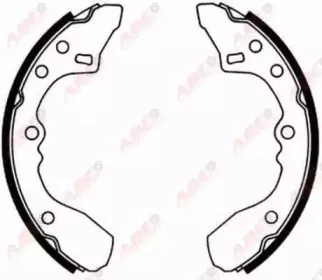 Комплект тормозных колодок ABE купить