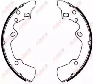 Комплект тормозных колодок ABE купить