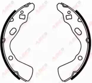 Комплект тормозных колодок ABE купить