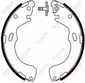 Комплект тормозных колодок ABE купить