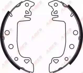 Комплект тормозных колодок ABE купить