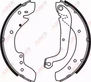 Комплект тормозных колодок ABE купить