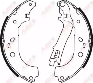 Комплект тормозных колодок ABE купить