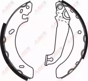 Комплект тормозных колодок ABE купить