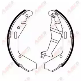 Комплект тормозных колодок ABE купить