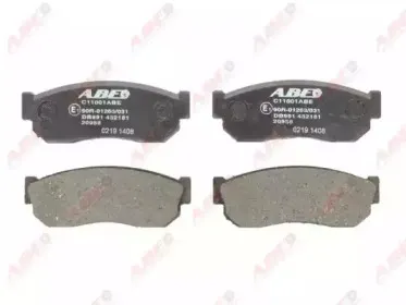 Комплект тормозных колодок, дисковый тормоз ABE купить