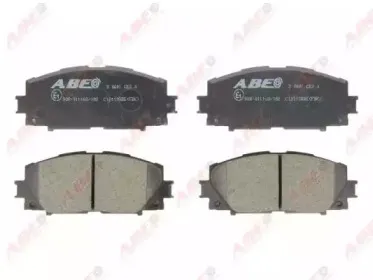 Комплект тормозных колодок, дисковый тормоз ABE купить