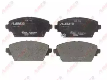Комплект тормозных колодок, дисковый тормоз ABE купить
