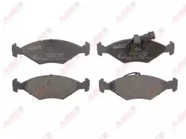 Комплект тормозных колодок, дисковый тормоз ABE купить