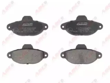 Комплект тормозных колодок, дисковый тормоз ABE купить