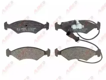 Комплект тормозных колодок, дисковый тормоз ABE купить