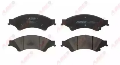 Комплект тормозных колодок, дисковый тормоз ABE купить