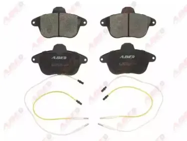 Комплект тормозных колодок, дисковый тормоз ABE купить