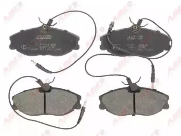 Комплект тормозных колодок, дисковый тормоз ABE купить