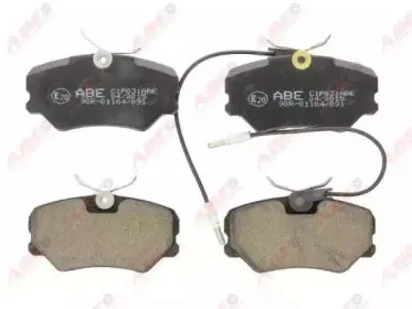 Комплект тормозных колодок, дисковый тормоз ABE купить
