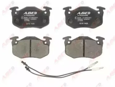 Комплект тормозных колодок, дисковый тормоз ABE купить
