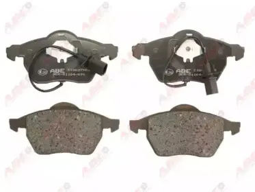 Комплект тормозных колодок, дисковый тормоз ABE купить