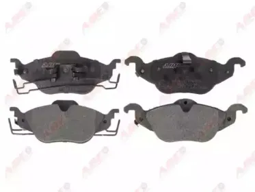 Комплект тормозных колодок, дисковый тормоз ABE купить