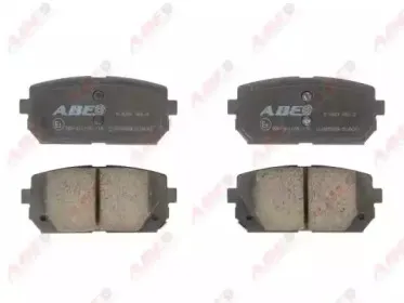 Комплект тормозных колодок, дисковый тормоз ABE купить