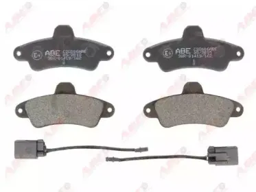 Комплект тормозных колодок, дисковый тормоз ABE купить