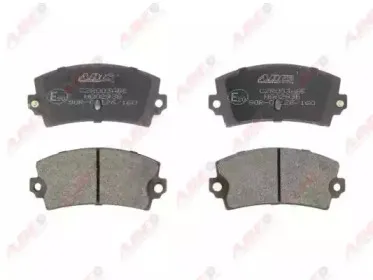 Комплект тормозных колодок, дисковый тормоз ABE купить