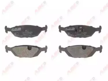 Комплект тормозных колодок, дисковый тормоз ABE купить