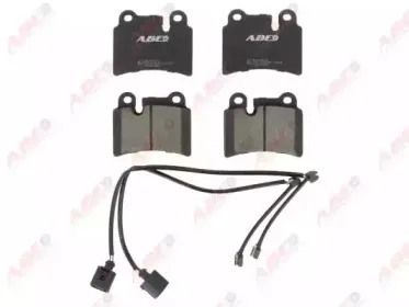 Комплект тормозных колодок, дисковый тормоз ABE купить