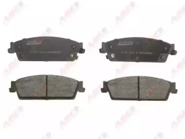 Комплект тормозных колодок, дисковый тормоз ABE купить