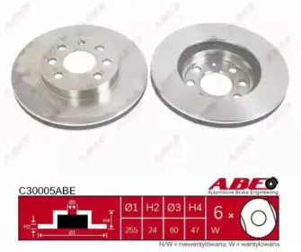 Тормозной диск ABE купить