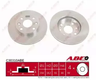 Тормозной диск ABE купить