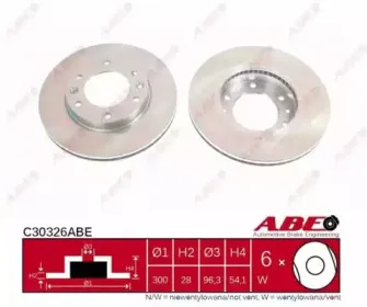 Тормозной диск ABE купить