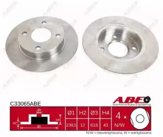 Тормозной диск ABE купить